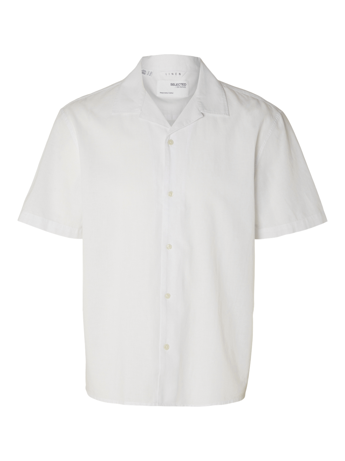 SLHRELAXSUN Shirt - Bright White