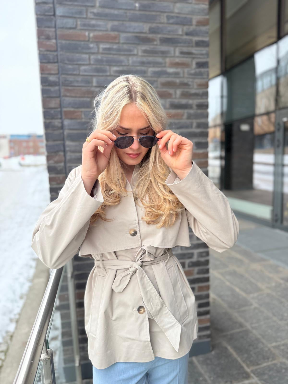 SLFBELLI Trenchcoat - Pure Cashmere