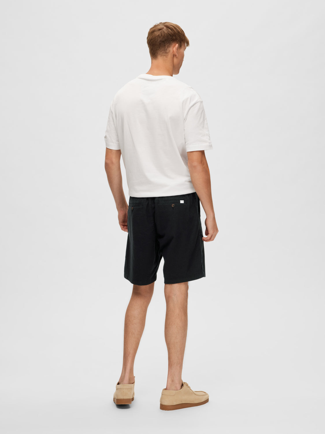 SLHREGULAR-BRODY Shorts - Black