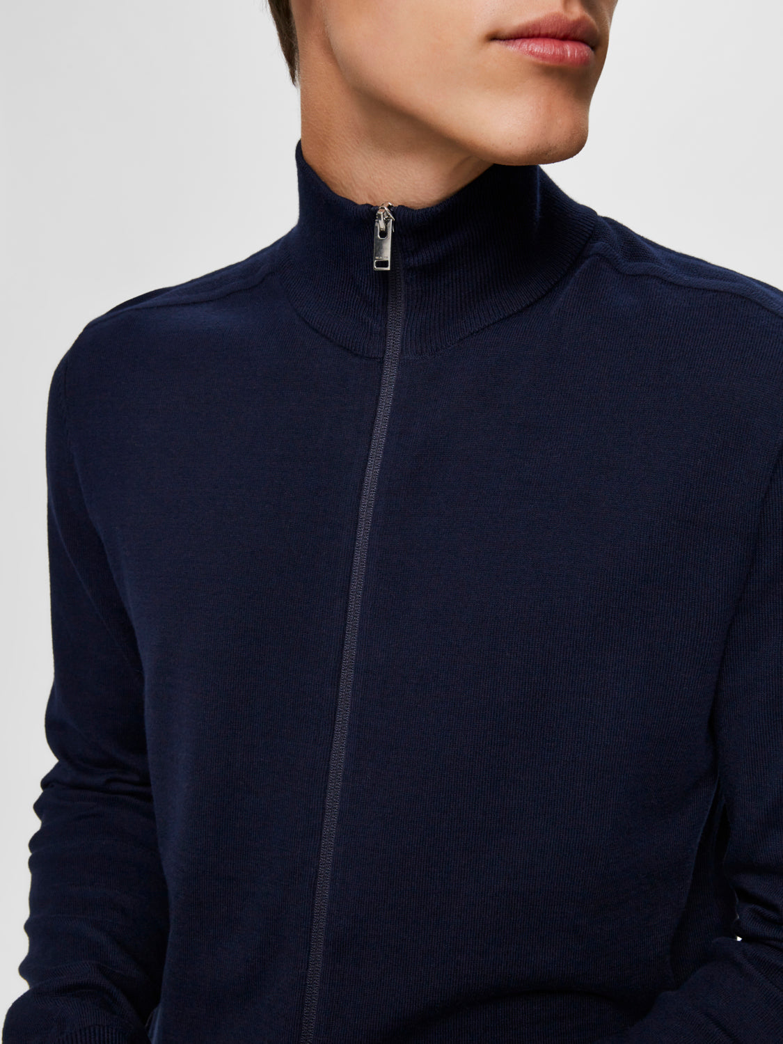 SLHBERG Cardigan - Navy Blazer