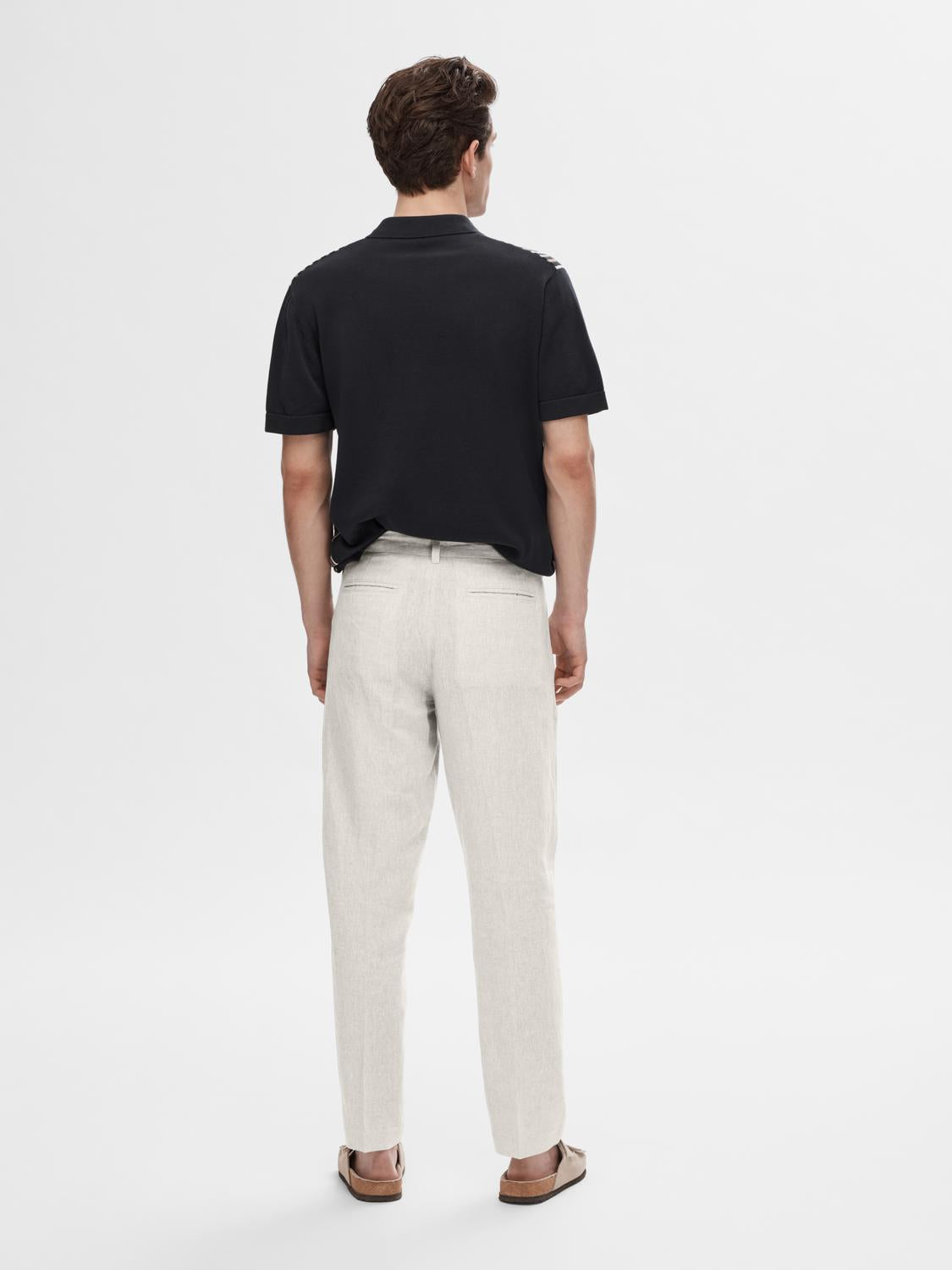 SLH196-STRAIGHT Pants - Pure Cashmere