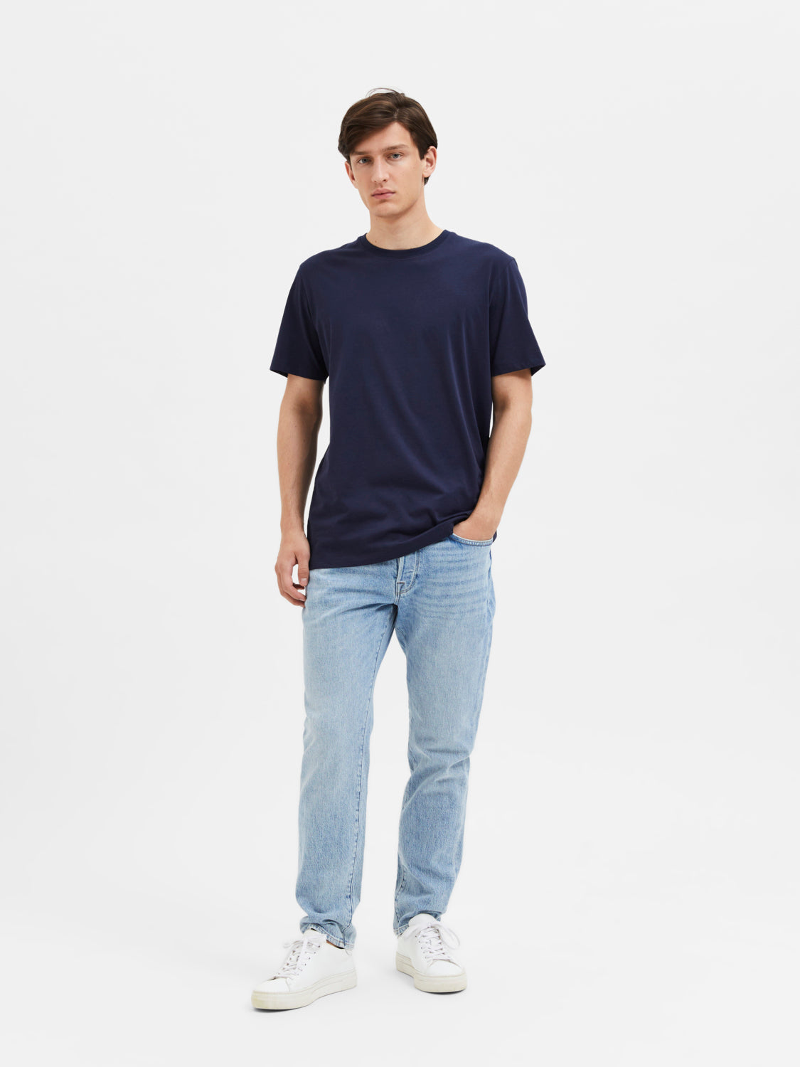 SLHASPEN T-Shirt - Navy Blazer