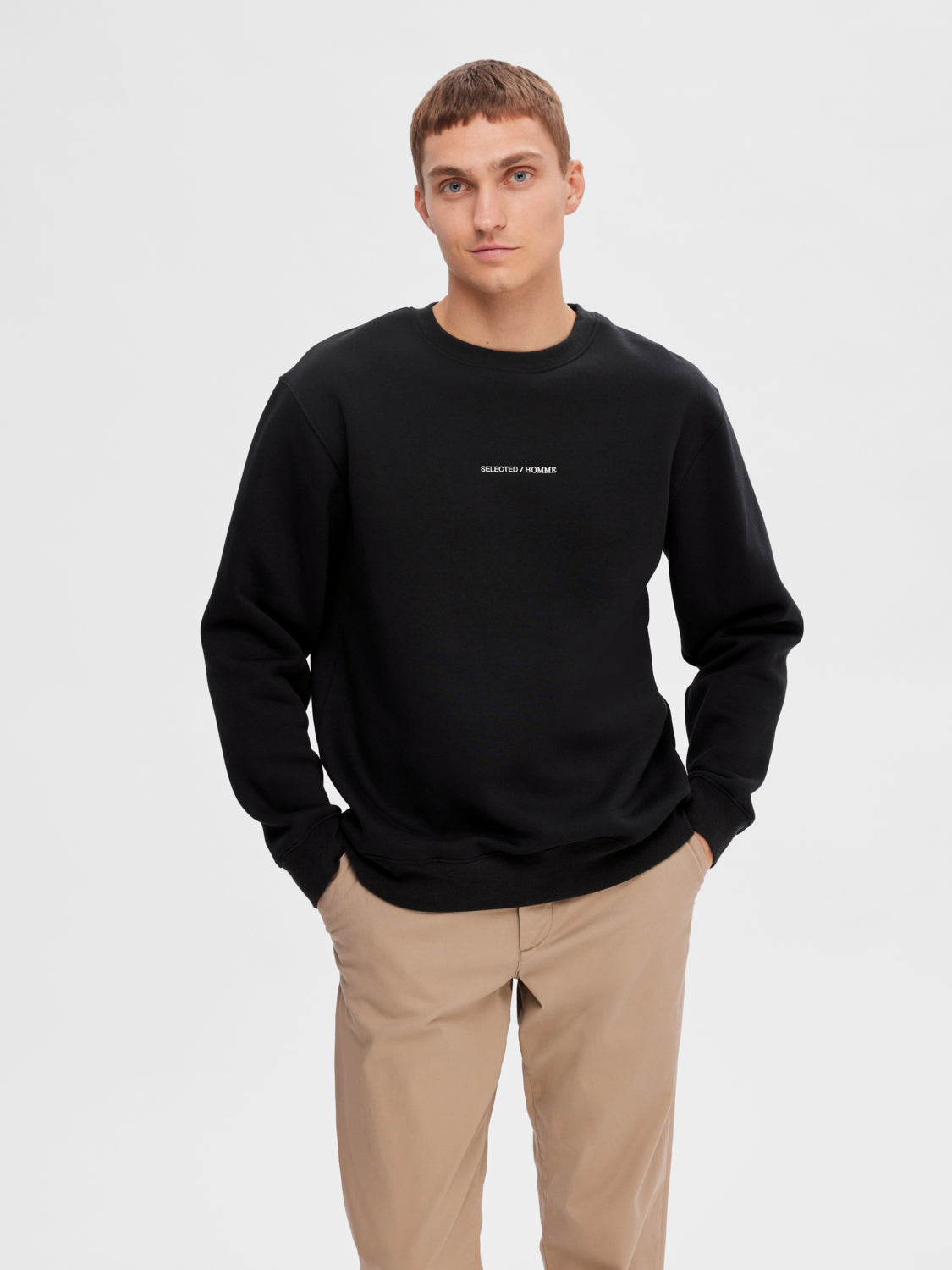 SLHHANKIE Sweat - Black