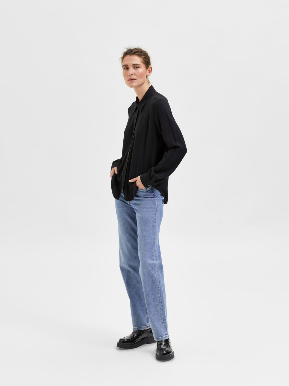 SLFVIVA Shirts - Black