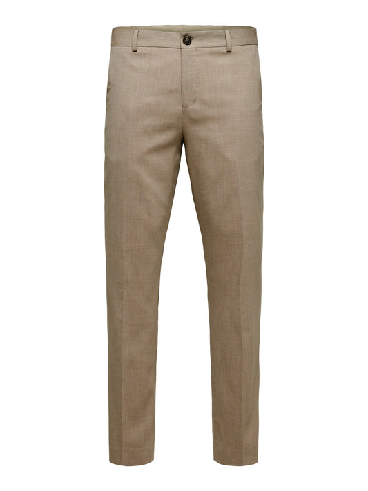 SLHSLIM-NEIL Pants - Sand