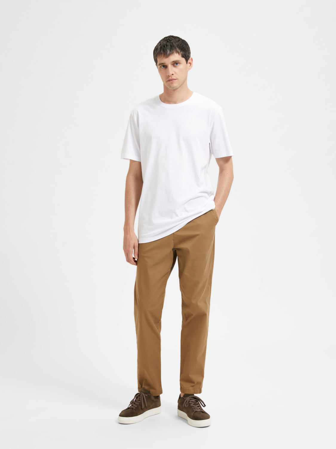 SLHASPEN T-Shirt - Bright White