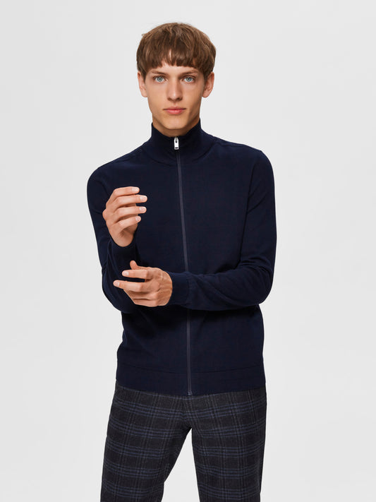 SLHBERG Cardigan - Navy Blazer
