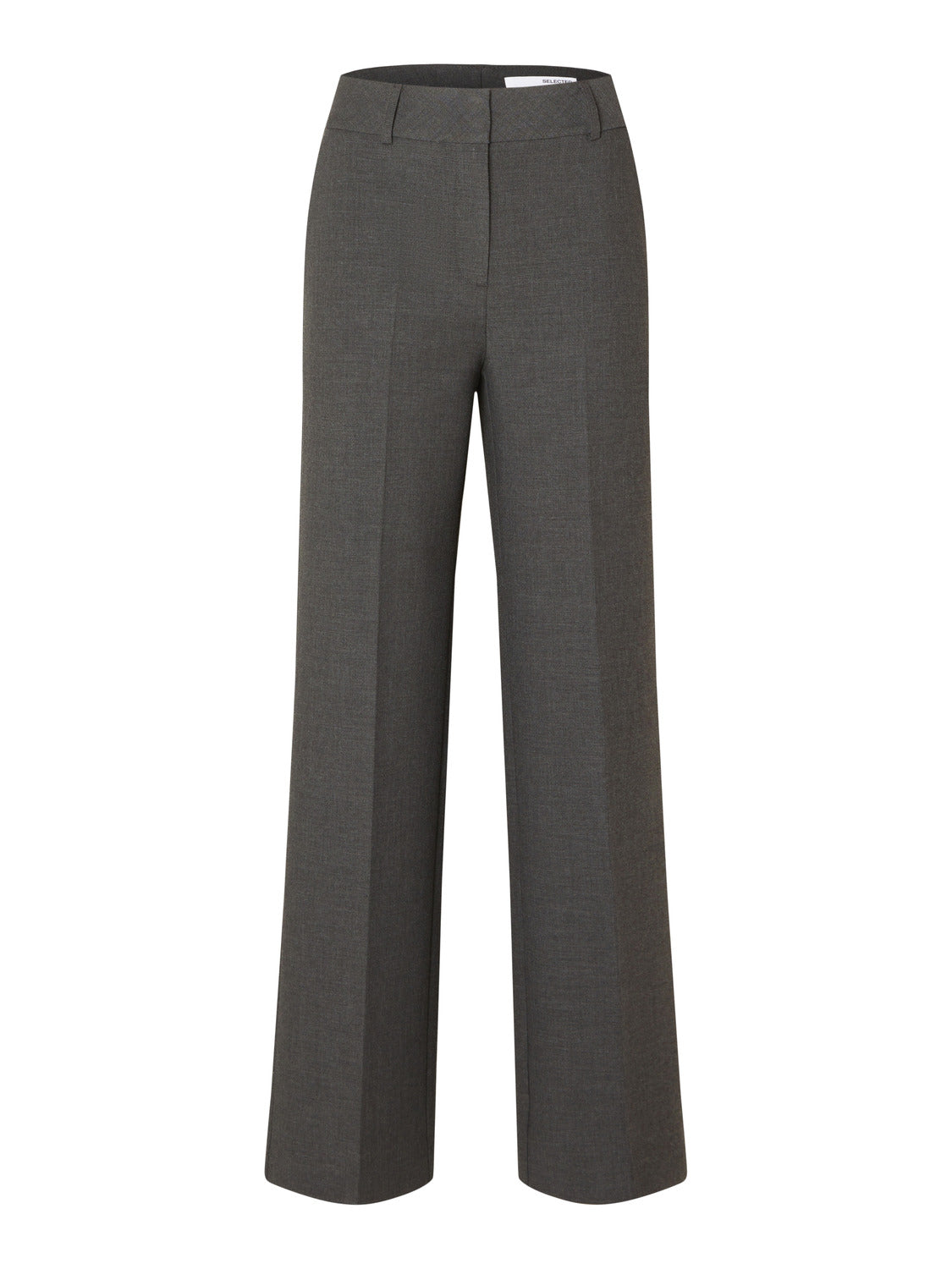 SLFRITA Pants - Dark Grey Melange