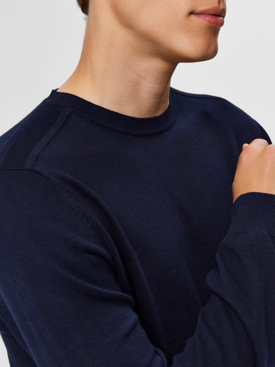 SLHBERG Pullover - Navy Blazer