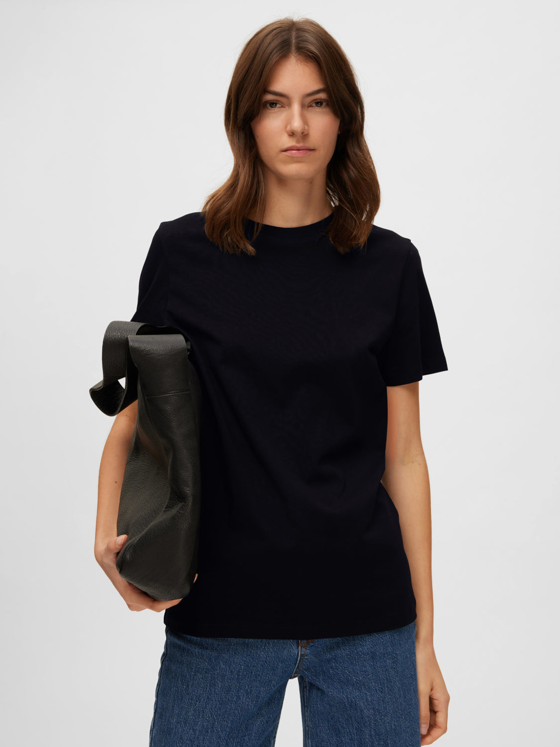 SLFMYESSENTIAL T-Shirt - Black
