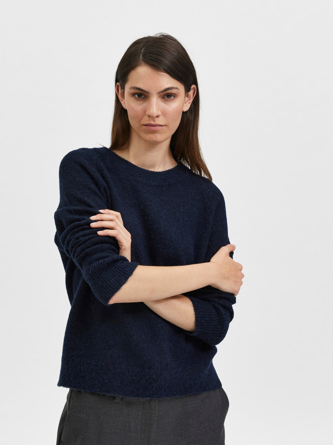 SLFLULU Pullover - Dark Sapphire