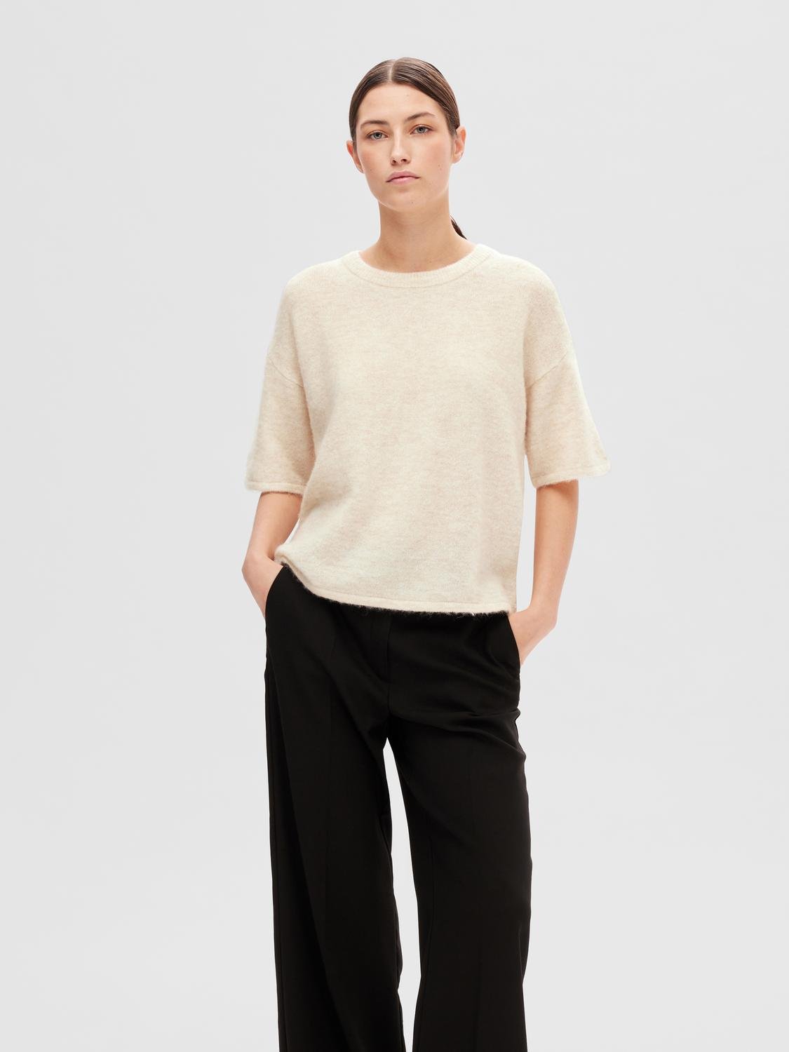 SLFMALINE-LILIANA Pullover - Birch