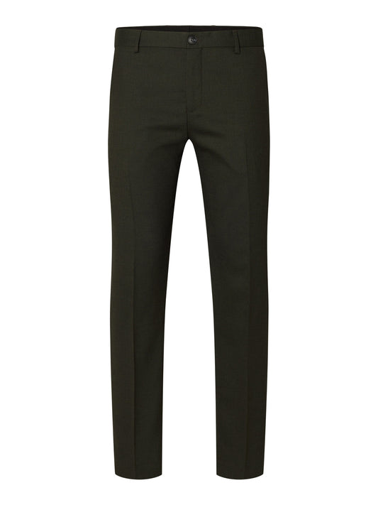 SLHSLIM-NEIL Pants - Dark Green