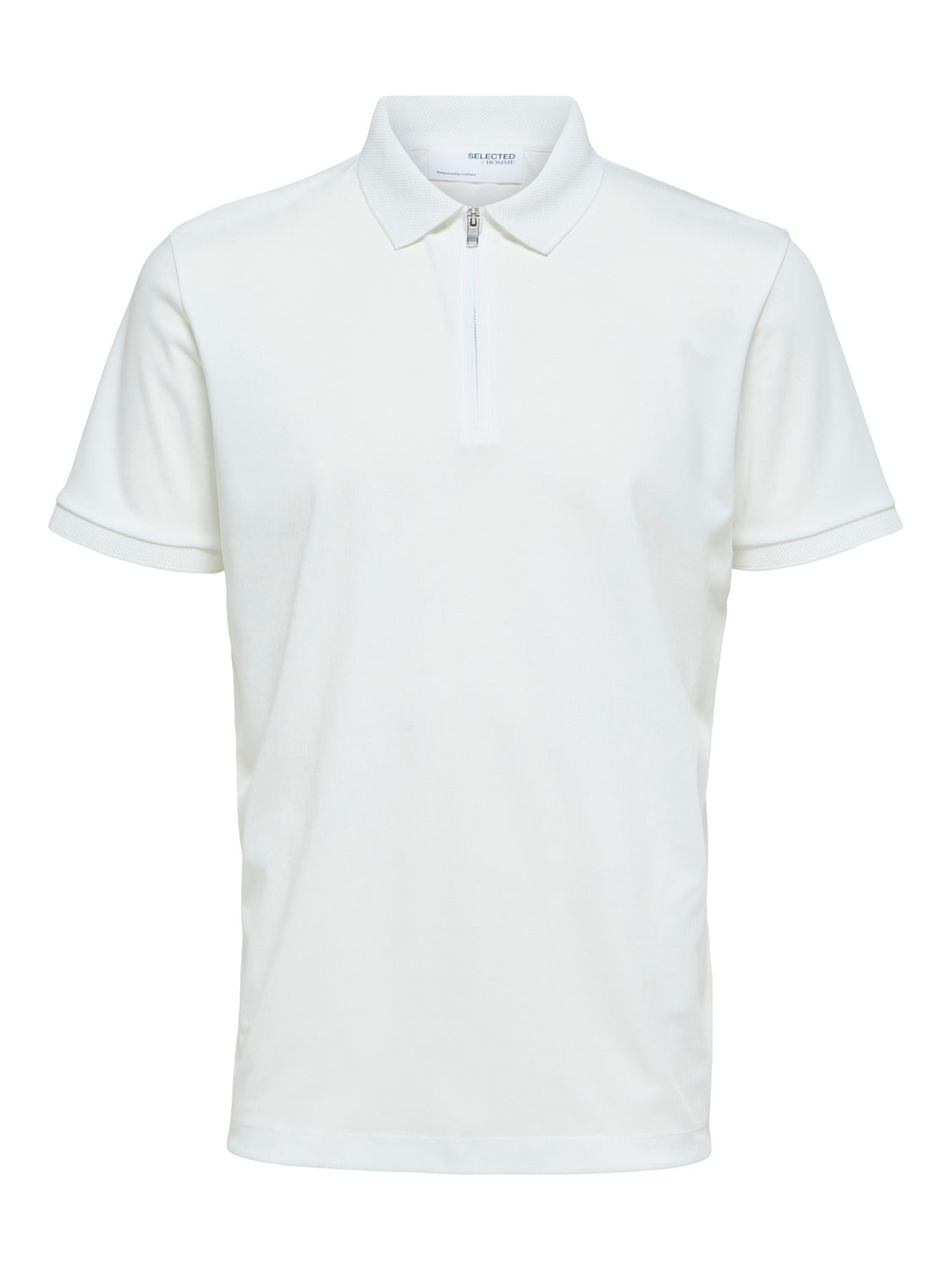SLHFAVE Polo Shirt - Cloud Dancer