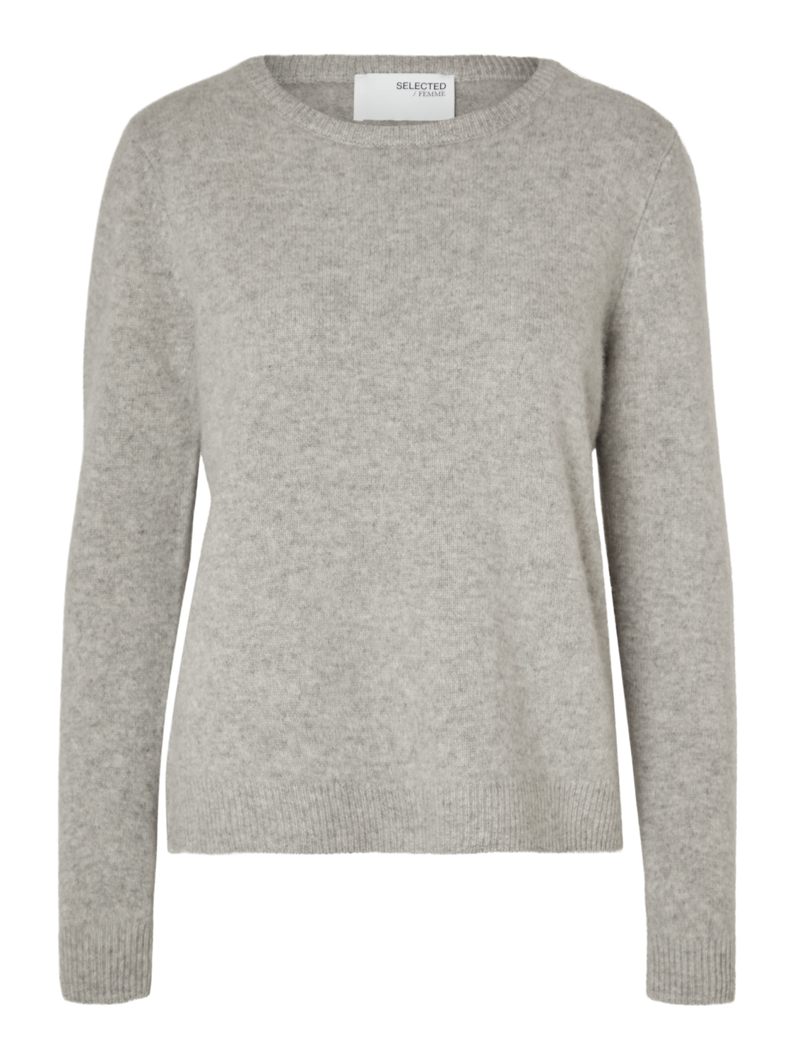 SLFMANILA Pullover - Light Grey Melange