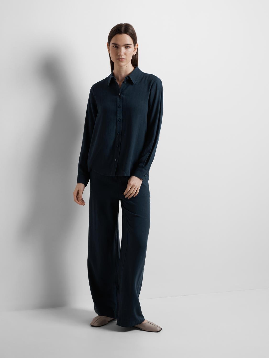 SLFVIVA-GULIA Pants - Dark Sapphire